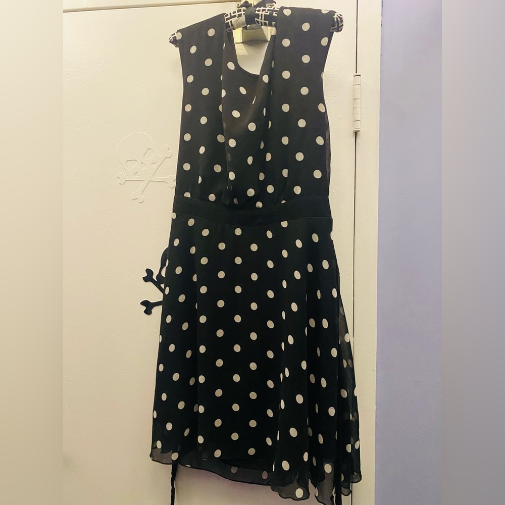 *Backless* Polka Dot Dress 🖤